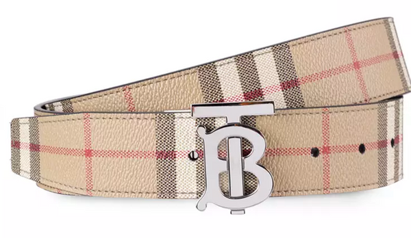 香港現貨 Burberry 35MM Belt revisable Size 90
