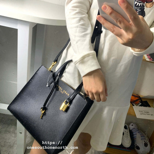 香港現貨 Marc Jacobs Mini Grind Coated Leather Tote