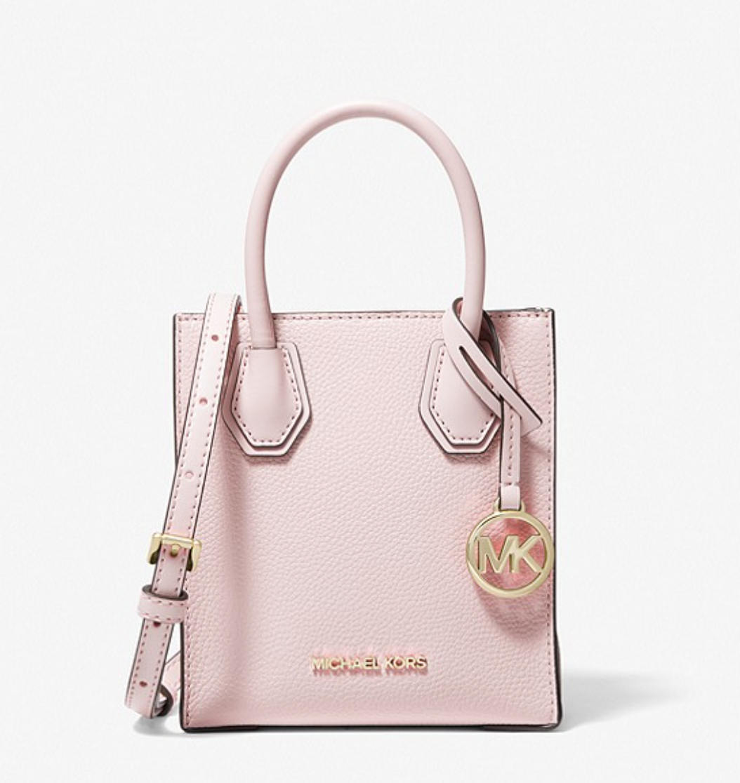 香港現貨 Michael Kors Mercer Extra-Small Pebbled Leather Crossbody Bag