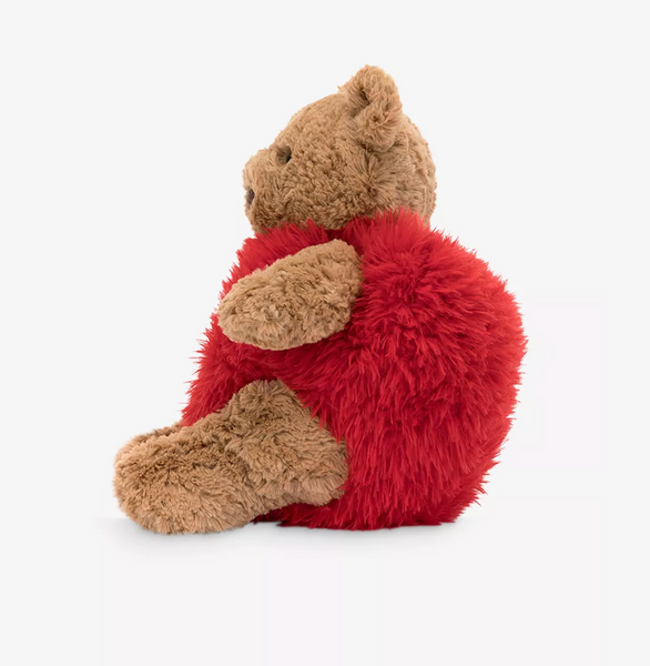 jelly057 可脫衣服 心心熊 熱門搶手 Bartholomew Bear 26cm (平行進口)