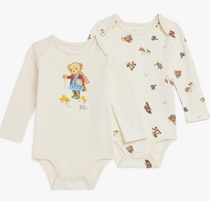 香港現貨 Polo Ralph Lauren Baby 長袖2件裝