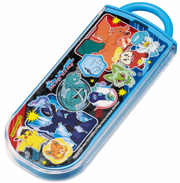 set002 香港現貨 Pokémon 寵物小精靈 便當餐具 日本製造