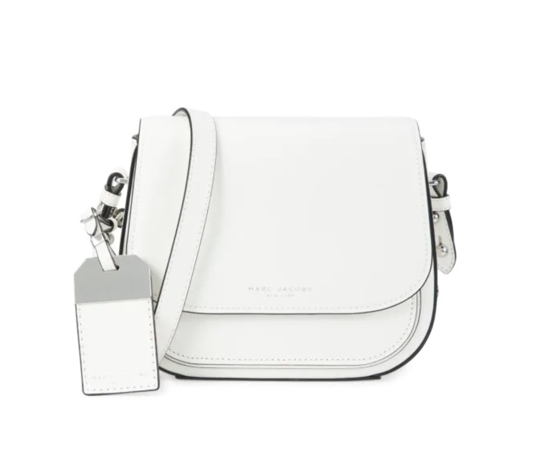 香港現貨 Marc Jacobs Leather crossbody bag White