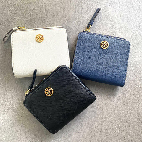 香港現貨 Tory Burch Robinson Mini Wallet Black