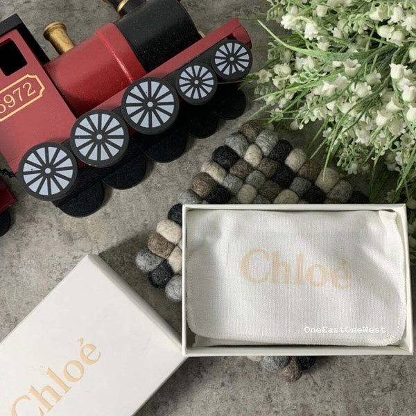 香港現貨 Chloe Drew textured-leather cardholder