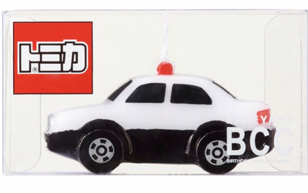 tomy005 香港現貨 Tomica Tomy 生日蠟燭 日本警車