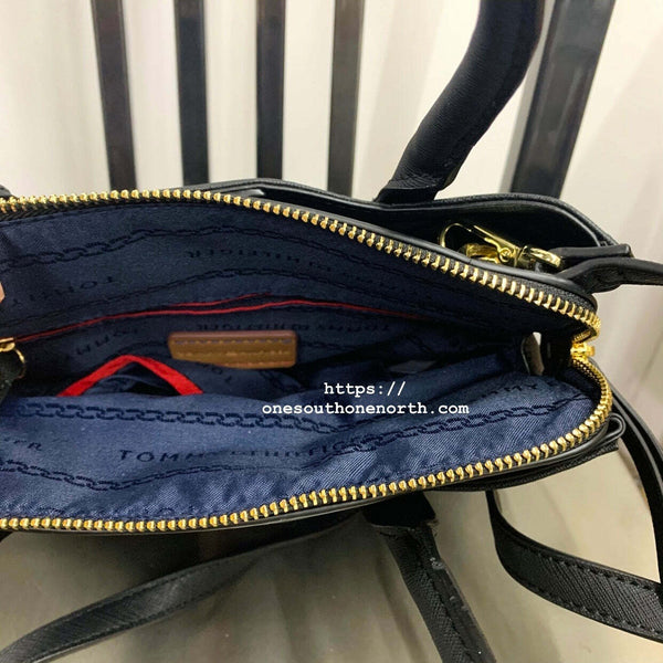 香港現貨 Tommy Signature Stripe Mini Satchel