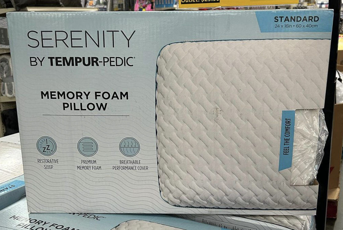 Tempur001 記憶棉枕頭 60 x 40 cm 超舒服 同頸痛say BYE BYE 香港買要千幾 原箱出