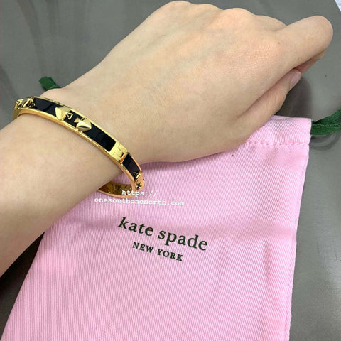 香港現貨 Kate Spade Enamel Multi Spade Bangle