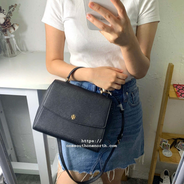 香港現貨 Tory Burch Emerson Structured Satchel