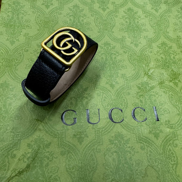 香港現貨 Gucci 皮革手帶