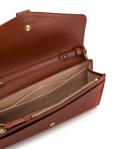 香港現貨 Chloé Aby Lock Clasp Continental Wallet