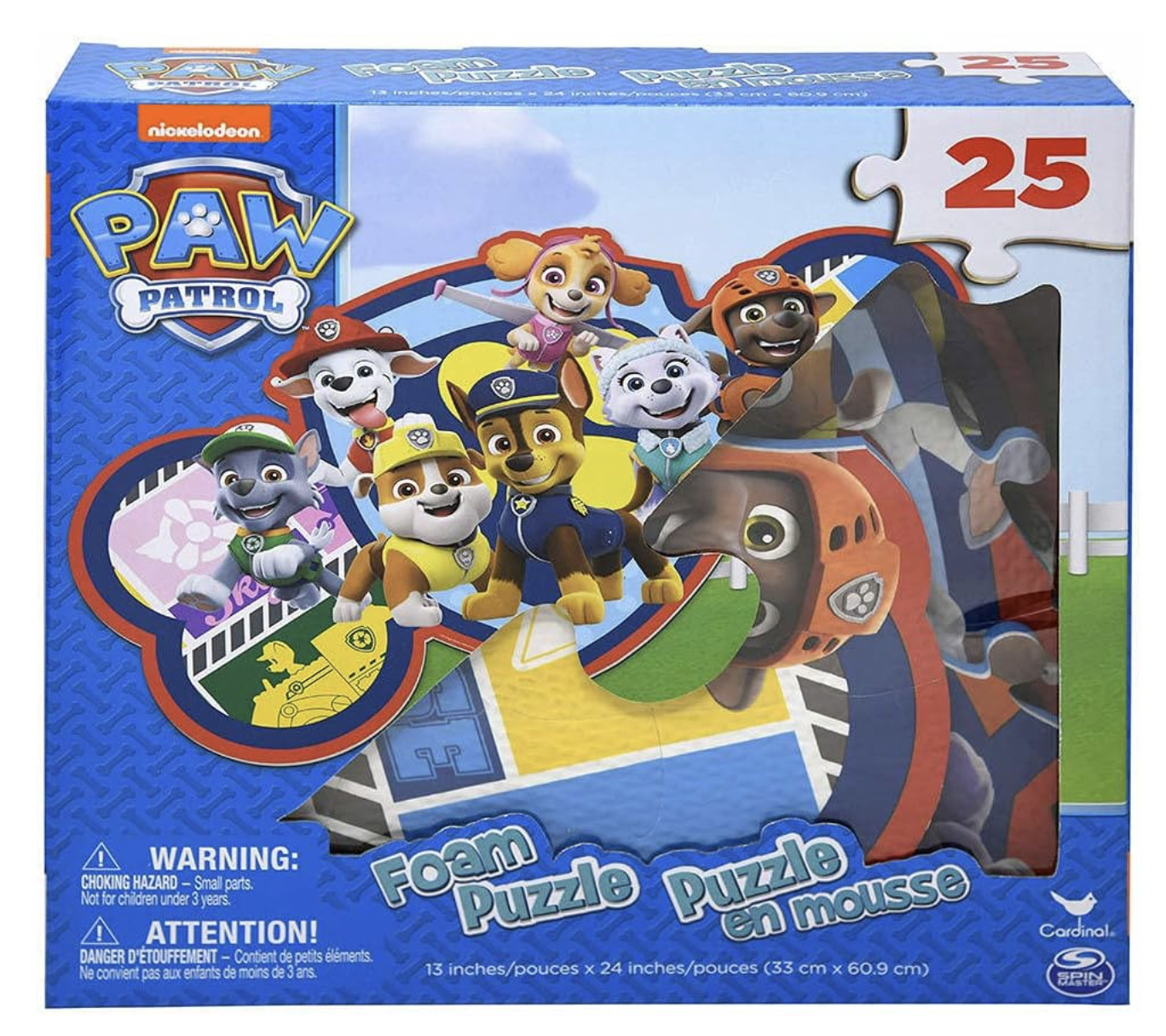 book003 25-Piece Paw Patrol Foam Floor Puzzle Bundle