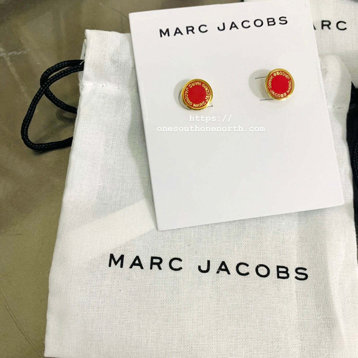香港現貨 Marc Jacobs Signature Earring