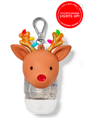 香港現貨  Bath & body works Light-up Festive Reindeer Holder