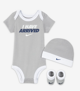 Nike006 香港現貨 Nike I have arrived 6-12M 3 pics gift set