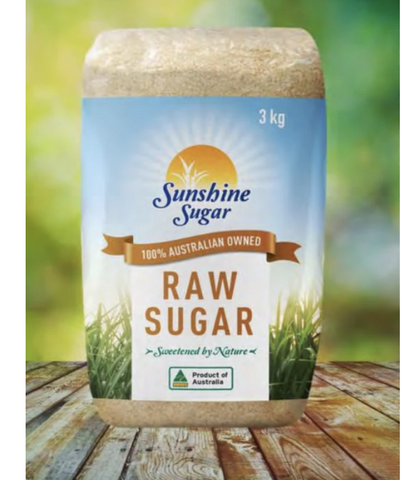 Sunsugar101- 陽光 - 3kg Sunshine Sugar 澳洲健康原糖 (平行進口)