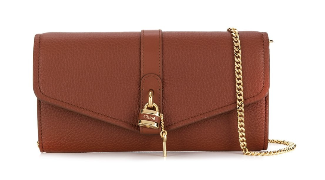 香港現貨 Chloé Aby Lock Clasp Continental Wallet