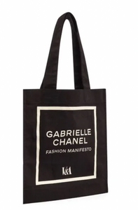 香港現貨 V&A Gabrielle Chanel. Fashion Manifesto black tote bag