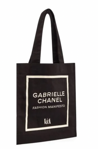 香港現貨 V&A Gabrielle Chanel. Fashion Manifesto black tote bag