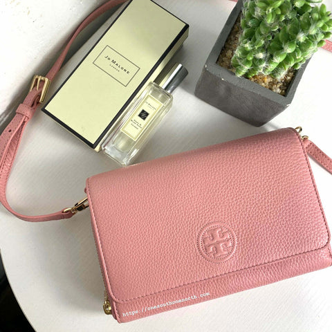 香港現貨 Tory Burch Bombe flat wallet crossbody