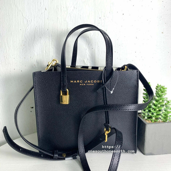 香港現貨 Marc Jacobs Mini Grind Coated Leather Tote