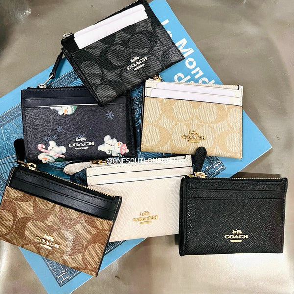 香港現貨 Coach Mini Skinny Id Case