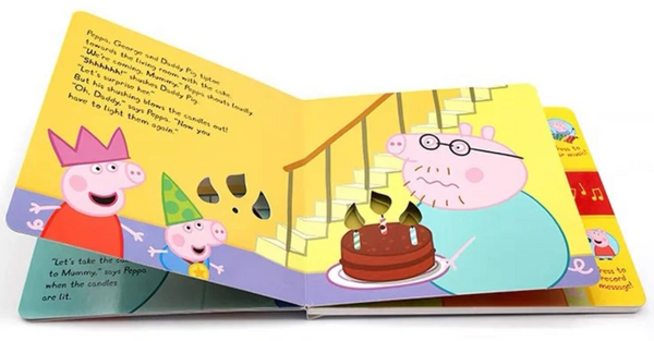 book018 Peppa Pig Happy Birthday (book not perfect)