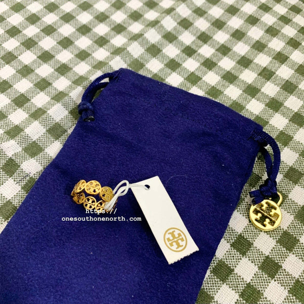 香港現貨 Tory Burch Frozen Logi Ring