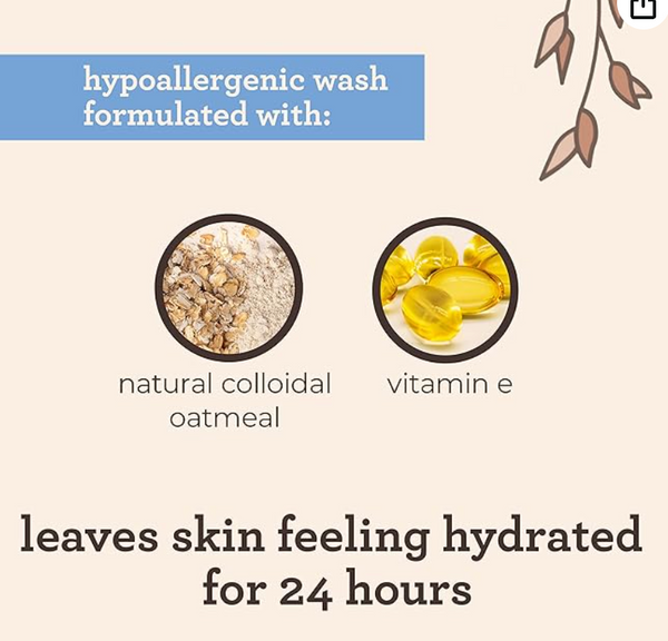 aveenobaby2 Aveeno Baby Soothing Hydration Creamy Body Wash with Natural Oatmeal