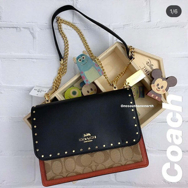 香港現貨 Coach Klare Crossbody In Signature Canvas