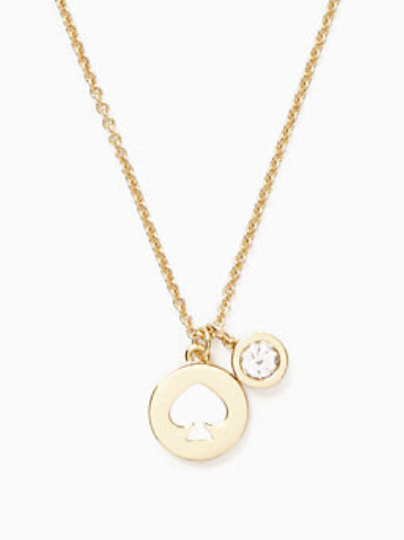 香港現貨 Kate Spade Spot The Spade Charm Pendant