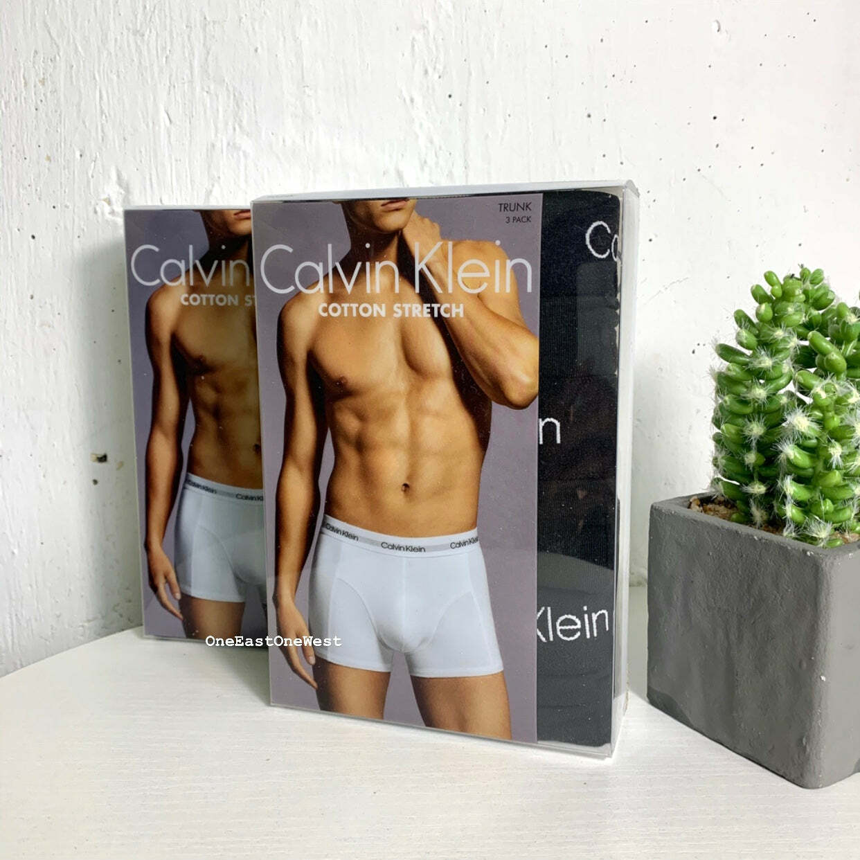 香港現貨 Calvin Klein Men 3 Pack Trunk