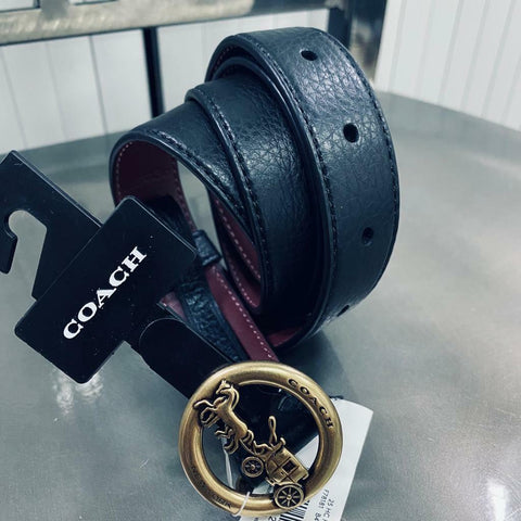 香港現貨 Coach Horse And Carriage Belt