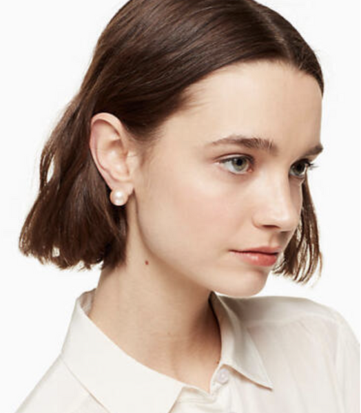 香港現貨 Kate Spade Its A Tie Bow Reversible Earring