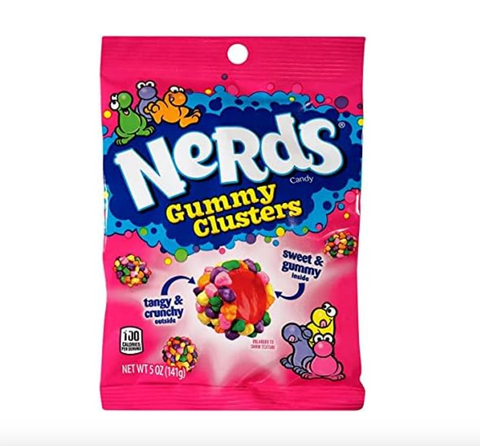 nerds001美國大熱 超好食 彩虹軟糖 每啖都有唔同口感 141g (平行進口)
