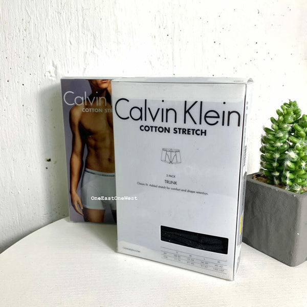 香港現貨 Calvin Klein Men 3 Pack Trunk