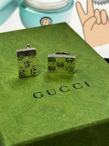 香港現貨 Gucci Ghost cufflinks