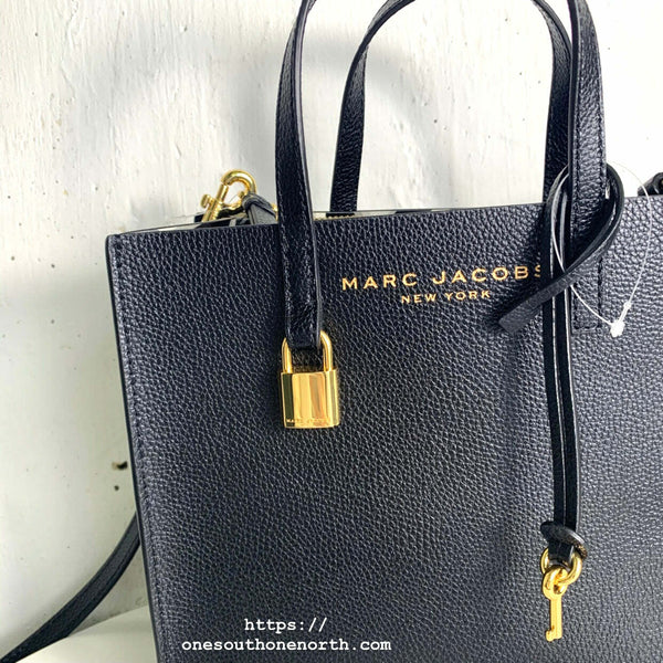香港現貨 Marc Jacobs Mini Grind Coated Leather Tote