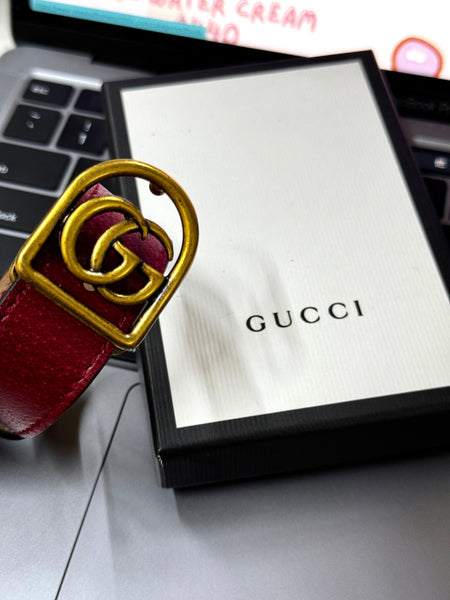 香港現貨 Gucci 皮革手帶