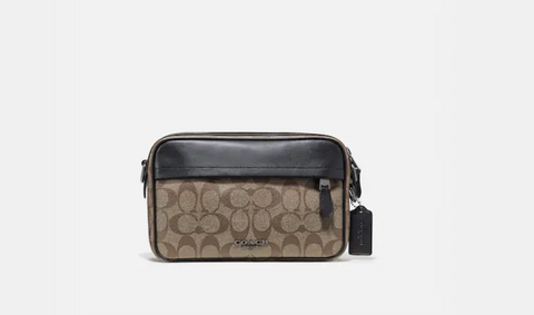 香港現貨 Coach Graham Crossbody In Signature Canvas