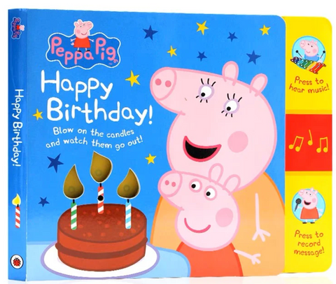 book018 Peppa Pig Happy Birthday (book not perfect)