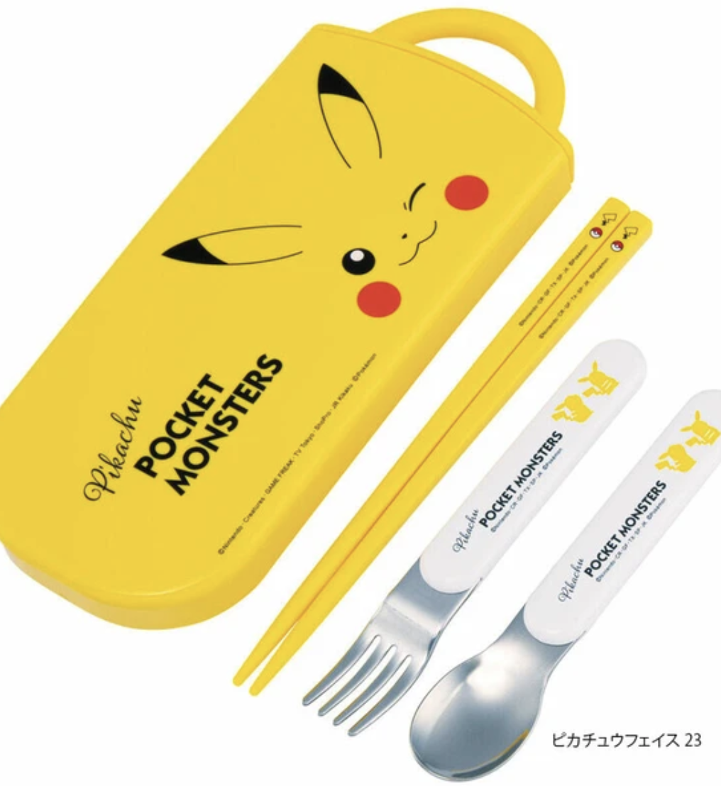 set004 比卡超 便當餐具套裝