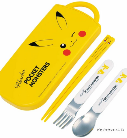 set004 比卡超 便當餐具套裝