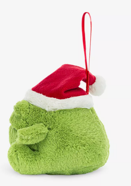 jelly032 Ricky Rain Frog Christmas hanging decoration 8cm