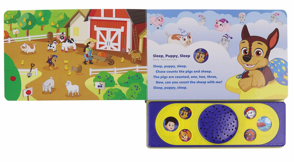book002 香港現貨  Paw Patrol  甜蜜的小狗發聲書