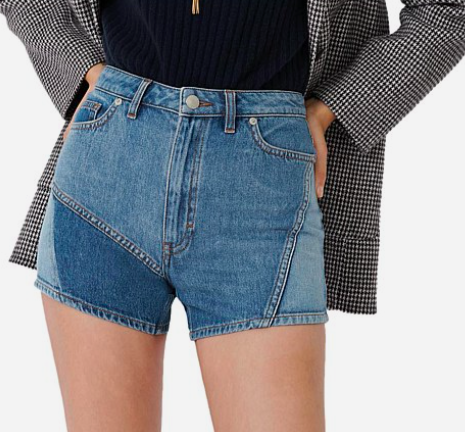 香港現貨  Iris high-rise denim shorts 34