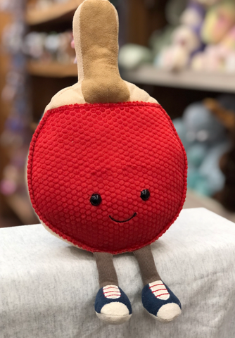 jelly009 香港現貨 JELLYCAT Table Tennis 乒乓球拍 28cm