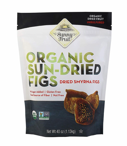 sunny001 Sunny Fruit Organic Sun-Dried Figs , NO sugar added , gluten free