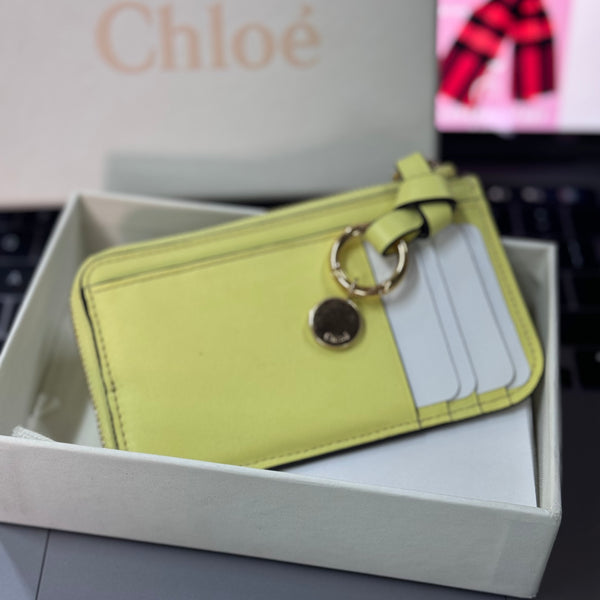 香港現貨 Chloe Card Holder (Lemonade)